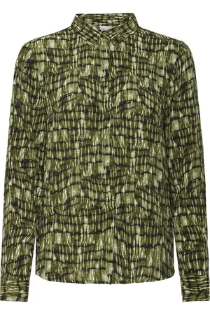 Ichi Blouse Ihkatonia Sh 20122815 203674 Mayfly Animal Aop Dames