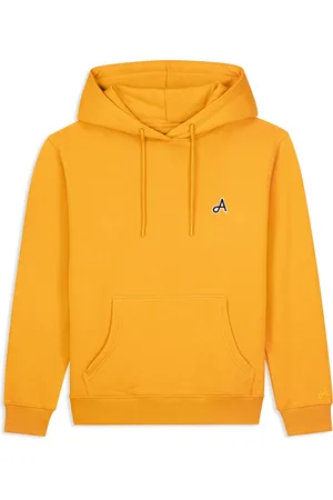 A-dam Dino - Hoodies - Katoen - Trui - Dames - Oker - L