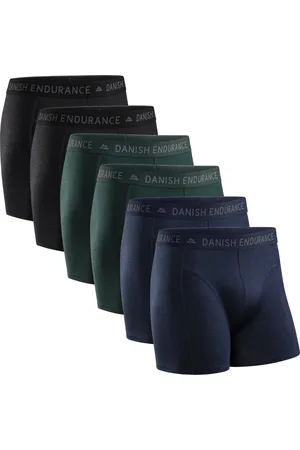 DANISH ENDURANCE Katoenen Boxershorts- Onderbroeken voor Heren- 6 pack