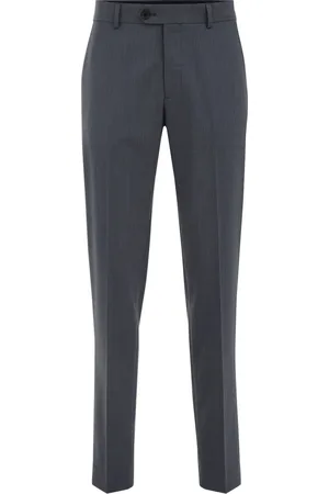 WE Fashion Heren premium slim fit pantalon