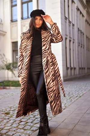 Merkloos Dames Mantel - Trenchcoat