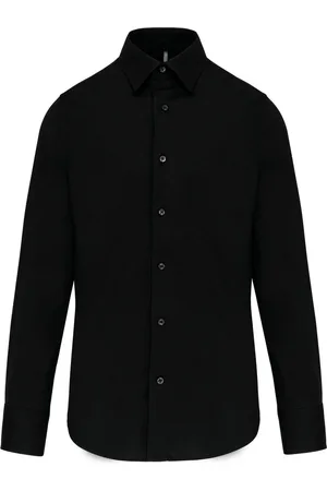 Kariban Getailleerd heren non-iron overhemd lange mouwen K522 - - XL