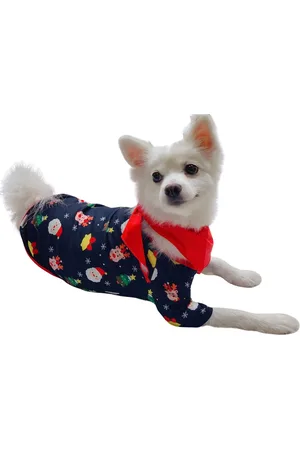 Merkloos EazyPeezy Pyjama in kerstthema voor het hele gezin - Kerstpyjama voor volwassenen, kinderen en honden - L
