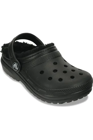 Crocs Classic Lined K Klompen Zwart EU 34-35