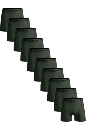 Muchachomalo Solid Boxers Heren (10-pack)