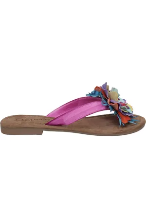 Lazamani Dames Slippers 33.726 Fuxia