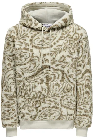 Only & Sons ONSBANKS REG PAISLEY HOODIE SWEAT
