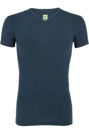 Alan Red Heren V-hals shirt bamboe baltimora