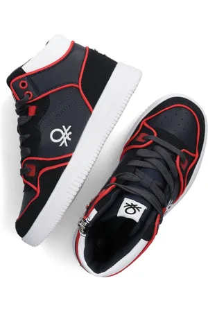 Benetton Rod Mix Hoge sneakers - Jongens -