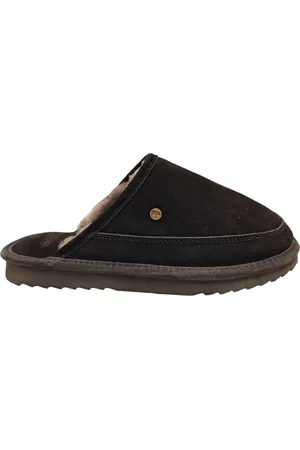Warmbat Cowra Men Suede Black Heren Pantoffels - - 45