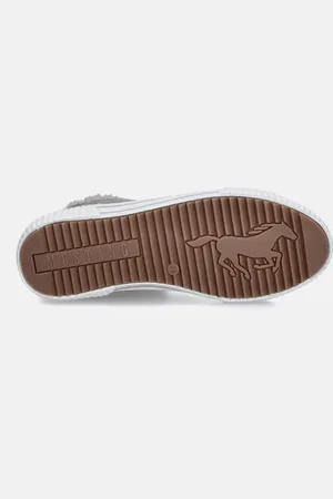 Mustang Dames Sneaker Hoog Beige 39