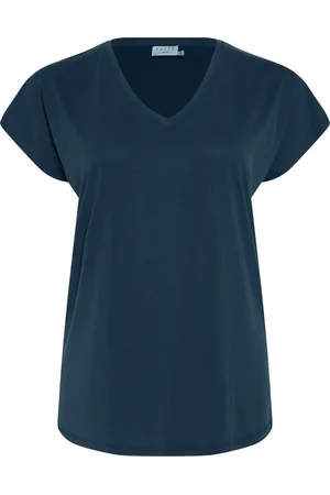 Kaffe KClina V-Neck tshirt Dames T-shirt