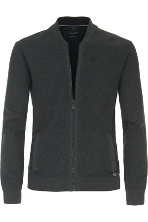 Casa Moda Zip Vest Antraciet