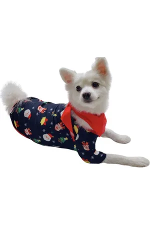 Merkloos EazyPeezy Pyjama in kerstthema voor het hele gezin - Kerstpyjama voor volwassenen, kinderen en honden - M