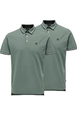 Only & Sons Heren poloshirt 2 pack Onsefletcher