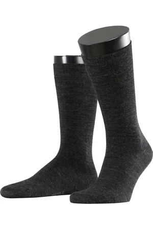 ESPRIT Basic Wool 2-PACK Sokken Heren 17813 3080 anthra.mel 43-46