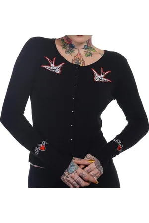 Banned Retro Hybrid Cardigan - Zwaluw - S