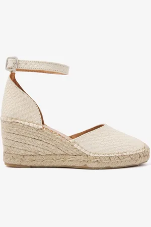 VIA VAI Flora Braid Espadrilles - Met Sleehak -