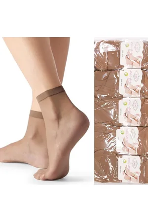Merkloos 18 paar Pantykous , 15 denier lycra, kleur