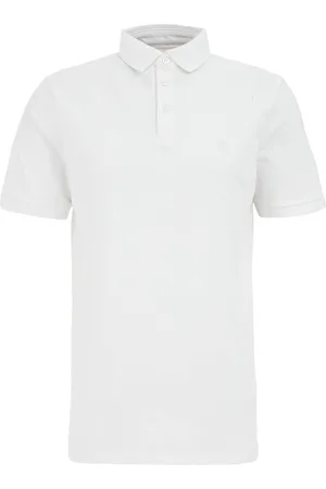 WE Fashion Heren polo met structuur
