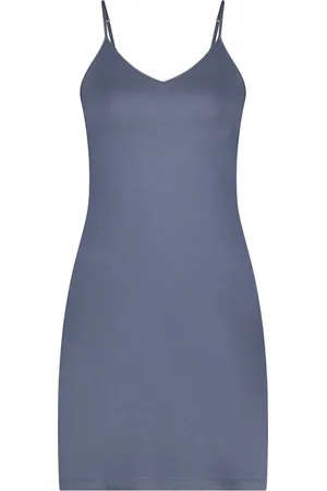 Ten Cate Secrets Modal Dames Onderjurk V-neck Indigo Blue