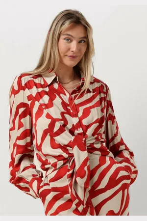 Minus Jassie Tie Shirt Blouses Dames -