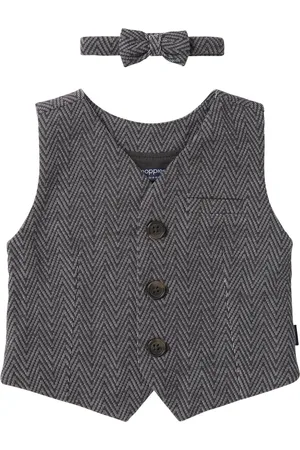 Noppies Boys gilet + bow tie set Texico Jongens Gilet -