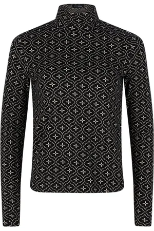 lofty manner T-shirt Top Shilo Oi02 615 Black/white Dames
