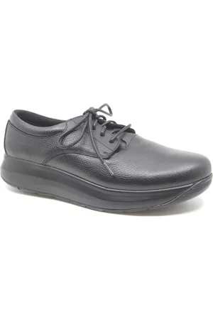 Joya CHICAGO BLACK, JO519A, Zwarte heren veterschoenen met schokdempende PU zolen