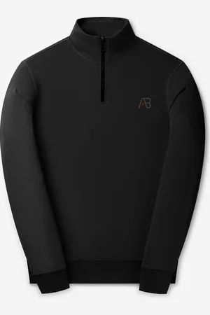 AB Lifestyle Diamond Half-Zip Sweater