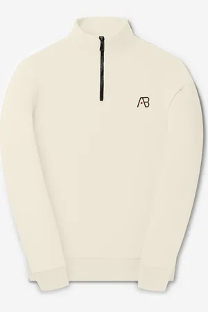 AB Lifestyle Diamond Half-Zip Sweater