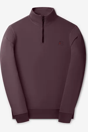 AB Lifestyle Diamond Half-Zip Sweater