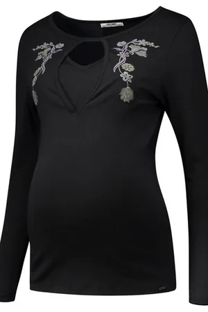 Love2wait Borstvoedingsshirt Met Borduursel