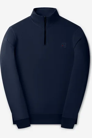 AB Lifestyle Diamond Half-Zip Sweater