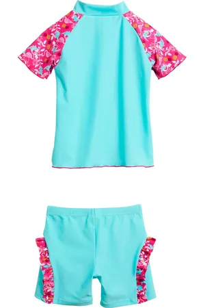 Playshoes UV zwemsetje Kinderen Flamingo - Aqua/Roze