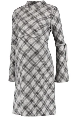 Love2wait Dress Nursing Checkered