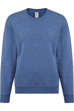 Fruit Of The Loom Childrens Unisex Set In Sleeve Sweatshirt