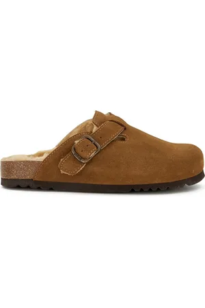 Scholl FAE NEW F Suede SA Womens FALSO Clogs -