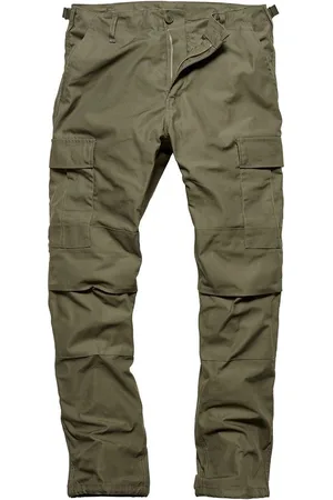 Vintage industries Militär Cargohose Bdu Pants Olive-XS