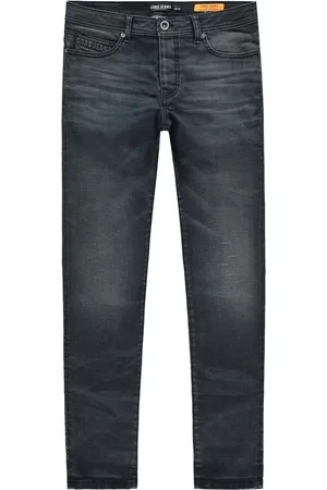 Cars Heren Jeans - Super Skinny - Stretch - Lengte 36 - Dust - Black Coated