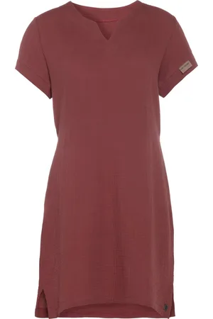 Knit Factory Indy Dames Jurk - Tuniek - Zomerjurk - Strandjurk - - M - 100% Biologisch katoen