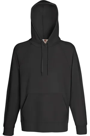 AWDis Fruit Of The Loom Heren Lichtgewicht Sweatshirt Met Capuchon / Hoodie (240 GSM)