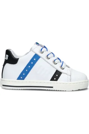Develab 45011 Lage sneakers - Leren Sneaker - Jongens - Wit