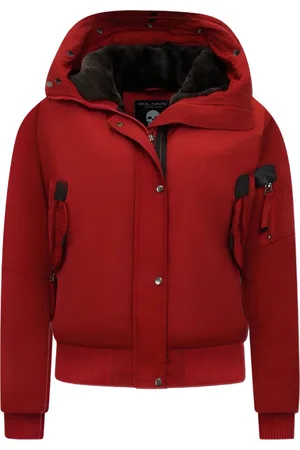 Gentile Bellini Gewatteerde Jas Dames - Kort Jasje Dames - 8815 - Rode Jas