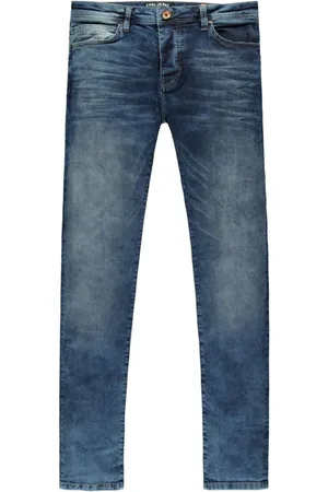 Cars Heren Jeans - Super Skinny - Stretch - Lengte 36 - Dust - Dark Used