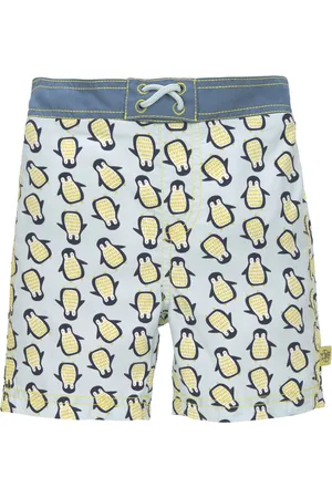 LÄSSIG Splash & Fun Board Shorts / zwemshorts - Penguin 18 mnd