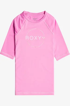 Roxy UV Rashguard voor meisjes - Beach Classic - Korte mouw - UPF50 - - maat 116-122cm