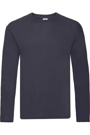 Fruit Of The Loom Heren Originele T-shirt Lange Mouwen