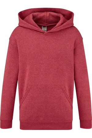 Fruit Of The Loom Kinder Unisex Sweatshirt Met Capuchon / Hoodie