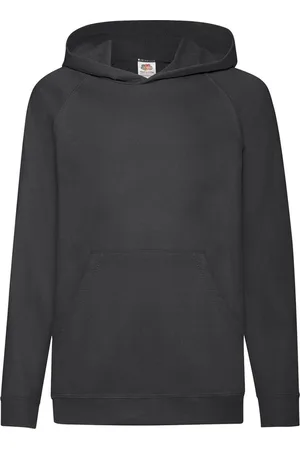 Fruit Of The Loom Kinderen Unisex Lichtgewicht Sweatshirt Met Capuchon / Hoodie